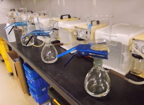 Creation of test liquid